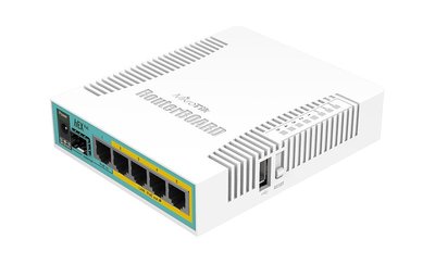 Маршрутизатор Mikrotik hEX PoE (RB960PGS) 63724 фото