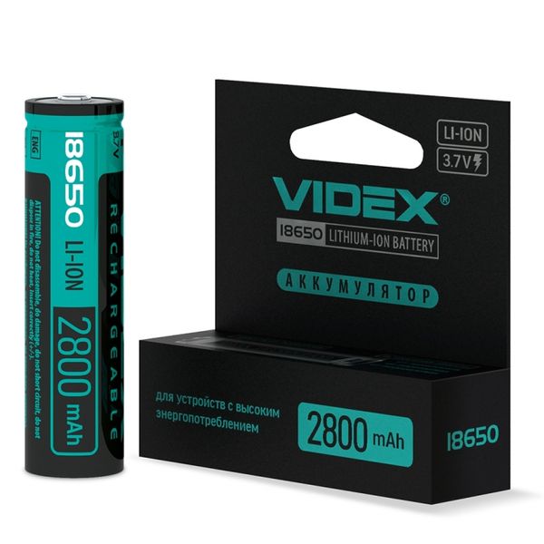 Аккумулятор Videx 18650 (2800 mAh) для Макс4064Р/Макс-ПР 68140 фото