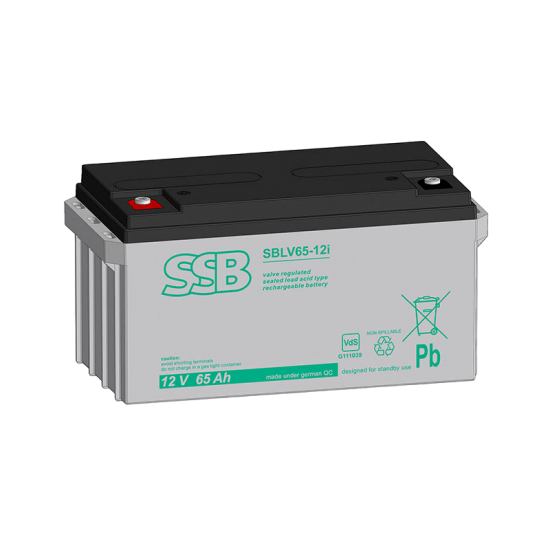 Акумуляторна батарея SSB Battery SBLV65-12i AGM 12 V 68Ah (C20) 14441080 фото