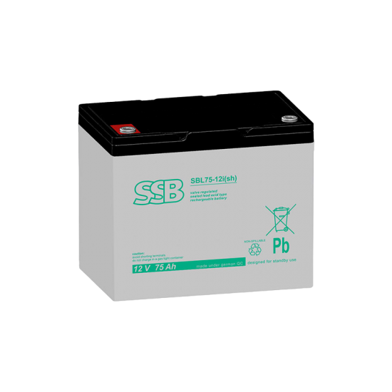 Акумуляторна батарея SSB Battery SBL75-12i(sh) AGM 12V 75Ah (C10) 14441085 фото