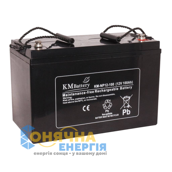 Акумуляторна батарея KM Battery KM 12-40 Ah GEL 1444740 фото