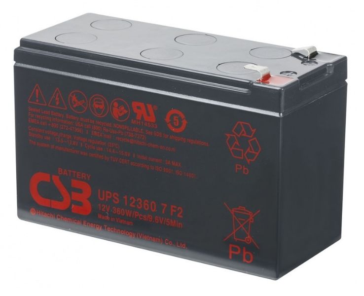 Аккумуляторная батарея CSB UPS12360 64146 фото