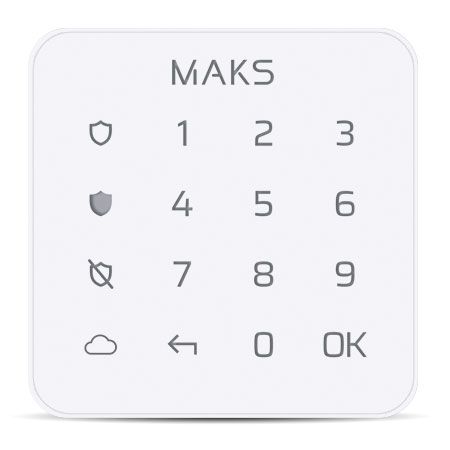 Бездротова клавіатура MAKS Keypad mini 64865 фото