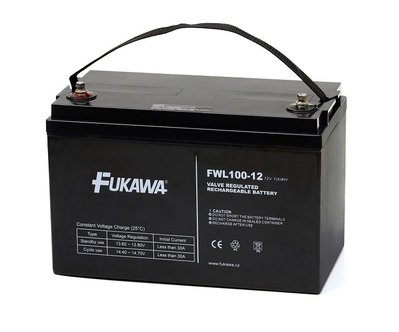 Акумуляторна батарея AGM FUKAWA FWL 100-12 69118 фото
