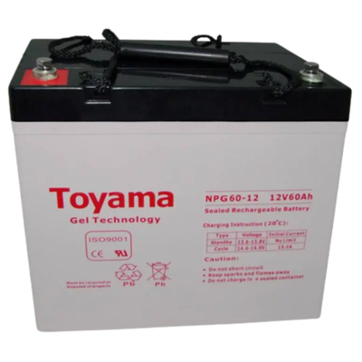 Акумуляторна батарея Toyama NPG60-12 14441182 фото