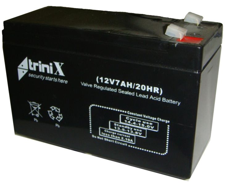 Аккумуляторная батарея Trinix 12V 7 Ah 465 фото