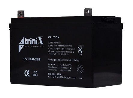 Акумуляторна батарея гелева Trinix 12V 100 Ah 64982 фото