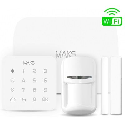 Комплект бездротової сигналізації MAKS PRO WiFi 65213 фото
