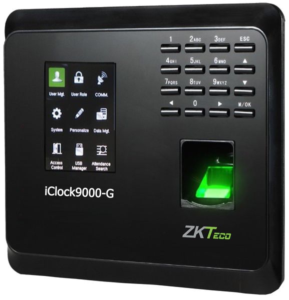 Зчитувач відбитків пальців ZKTeco iClock9000-G 70134 фото