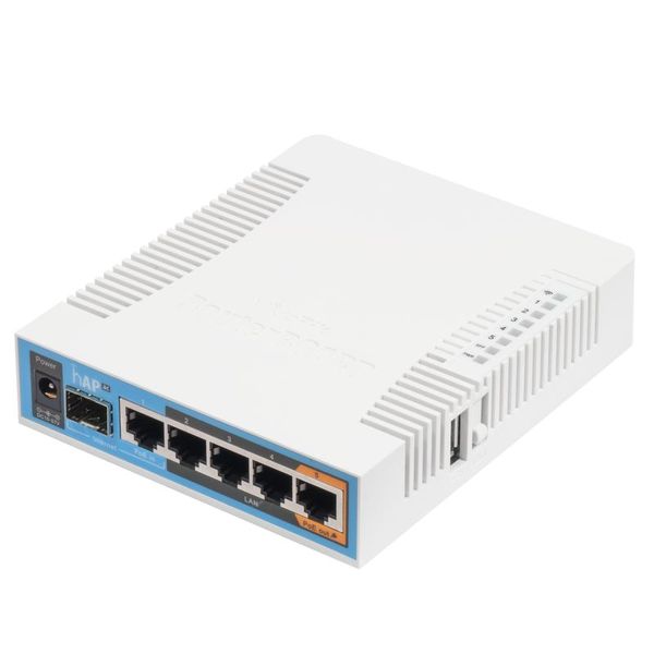 Маршрутизатор Mikrotik RouterBoard hAP ac (RB962UiGS-5HacT2HnT) 63588 фото