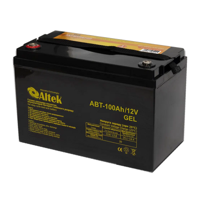 Акумуляторна батарея ALTEK ABT 100Ah 12V GEL 14441426 фото