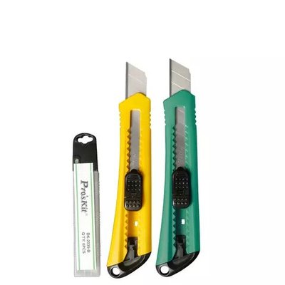 Набір з двох канцелярських ножів та запасних лез Pro'sKit PD-523 69501 фото