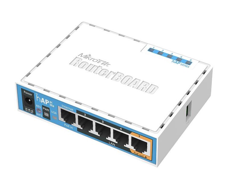 Маршрутизатор Mikrotik RouterBoard hAP ac lite (RB952Ui-5ac2nD) 61208 фото