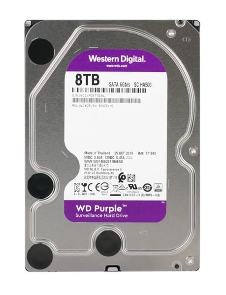 Жорсткий диск Western Digital 8000Gb WD84EJRX (Purple) 70561 фото