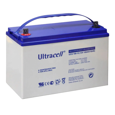 Акумуляторна батарея Ultracell UCG100-12 GEL 12V 100 Ah 14441045 фото