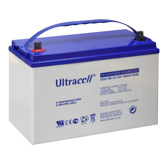 Акумуляторна батарея Ultracell UCG100-12 GEL 12V 100 Ah 14441045 фото