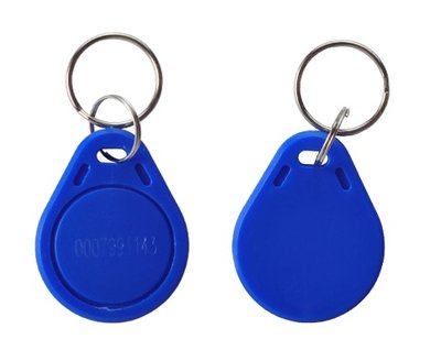 Mifare ключ-брелок 1К (синій) 64051 фото