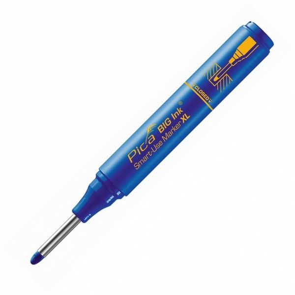Маркер фірмовий з довгим носиком Pica BIG Ink Smart-Use Marker XL, 170/41, синій 69917 фото