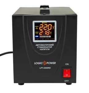 Стабілізатор Logicpower LPT-2500RD (1750Вт) 63010 фото