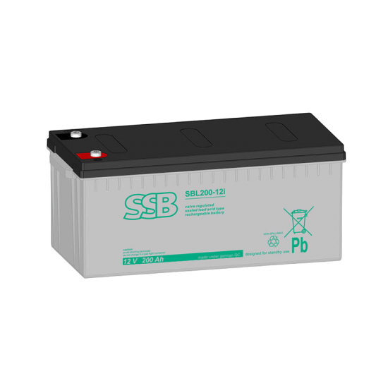Акумуляторна батарея SSB Battery SBL200-12i AGM 12V 200Ah (C10) 14441086 фото