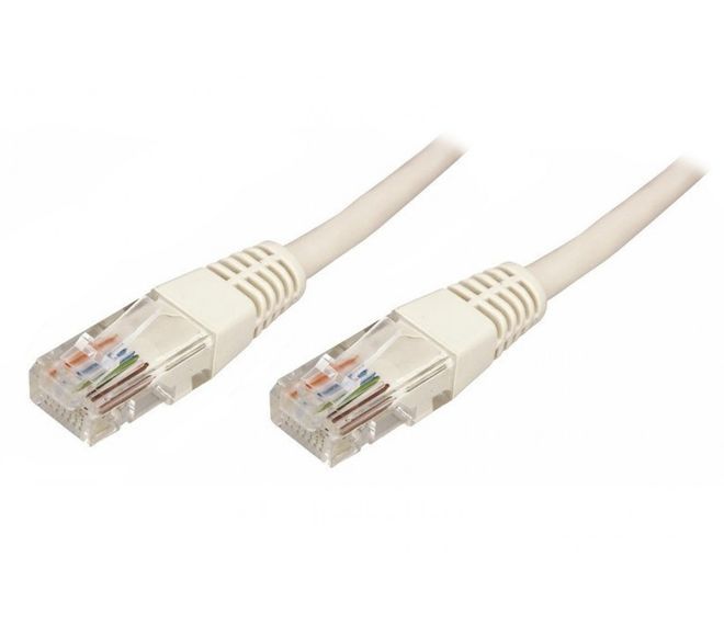 Патч-корд литий UTP Cu RJ45 1м білий 67844 фото