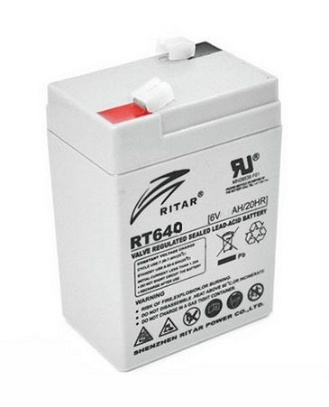 Аккумуляторная батарея Ritar RT640 (6V 4 Ah) 62897 фото