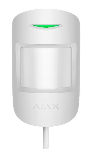 Датчик руху Ajax MotionProtect Fibra white 67915 фото