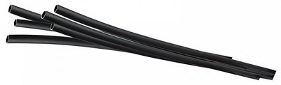 Термоусаджувальна трубка з клейовим шаром d 7,9мм чорна шт. (1м) 69380 фото