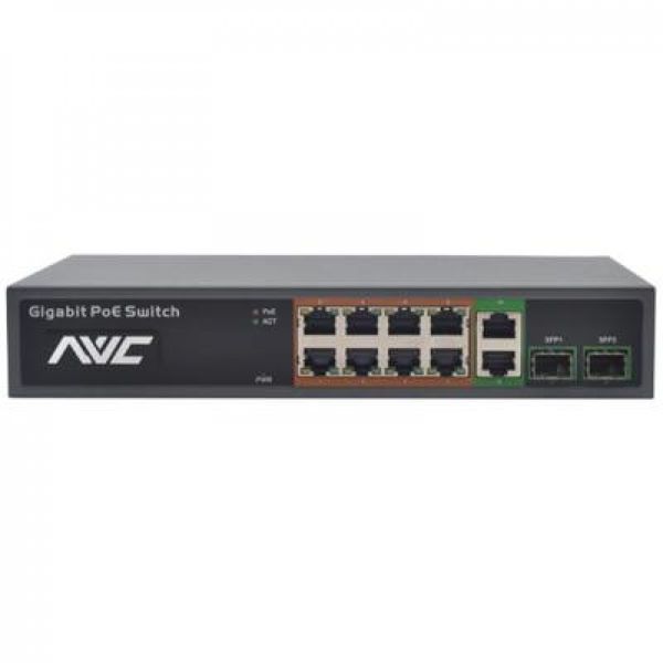 Комутатор PoE NVC-1008GSR 66253 фото